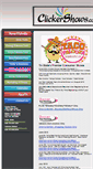 Mobile Screenshot of clickershows.com